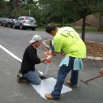 Sewer pipe lining repair