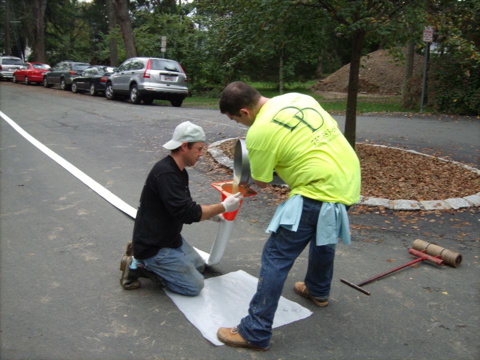 Sewer pipe lining repair