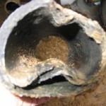 Orangeburg pipe deteriorating (fiber pipe)