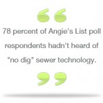 Trenchless pipe repair on angies list