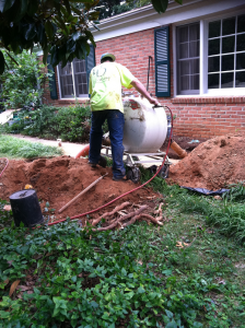 Residential Sewer Lining Job in Charlottesville, VA