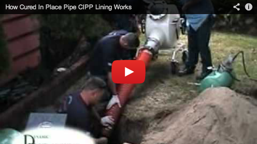 How cured in place pipe cipp lining works video image