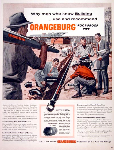 Old Orangeburg Pipe Ad